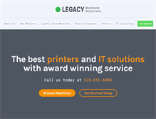 Tablet Screenshot of legacybiz.net